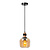 LUCIDE LUCIDE ILONA - Hanglamp - Ø 18 cm - 1xE27 - Amber