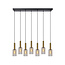 LUCIDE LUCIDE CORALIE - Elegant Transparent Pendant Light for Indoor Use