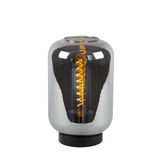LUCIDE LUCIDE JOANET - Elegante Tischlampe mit Fumé-Glas