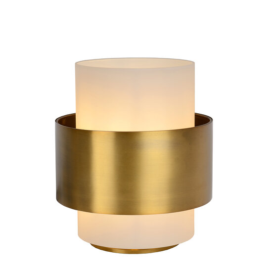 LUCIDE LUCIDE FIRMIN - Elegante Tischlampe in Mattem Gold