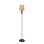 LUCIDE LUCIDE ILONA - Elegante Stehlampe mit Amber-Glas