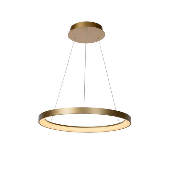 LUCIDE LUCIDE VIDAL - Elegant Dimmable Pendant Light in Matte Gold