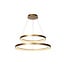 LUCIDE LUCIDE VIDAL - Lámpara Colgante - Ø 78 cm - LED Regulable - Ideal para crear un ambiente acogedor