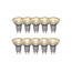 LUCIDE LUCIDE MR16 * 10 - Led lamp - Set van 10 voor optimale verlichting