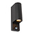LUCIDE LUCIDE ZARO IR - Außen Wandspot - 2xGU10 - IP65 - Schwarz