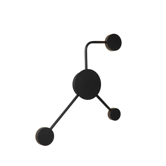 LUCIDE LUCIDE JAYDEN - Moderne LED-Wandlampe in Schwarz