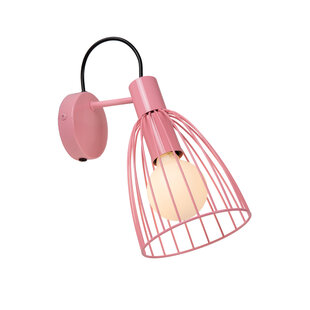 LUCIDE MACARONS - Wandleuchte - 1xE27 - Rosa
