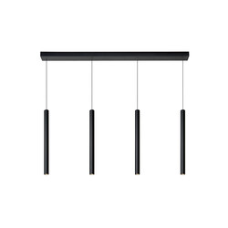 LUCIDE LORENZ - Hanglamp - LED Dimb. - 4x4W 3000K - Zwart