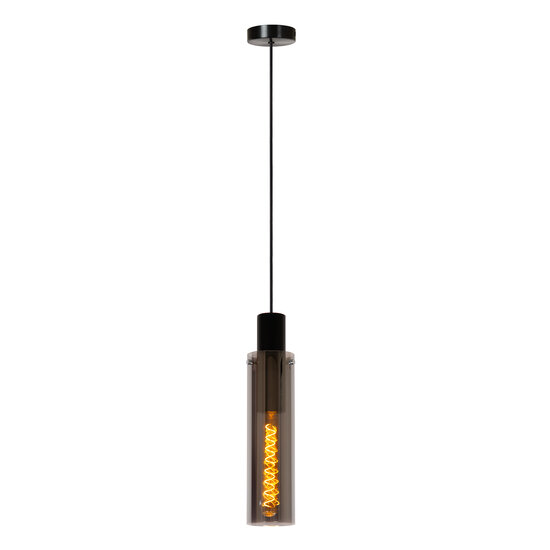 LUCIDE LUCIDE ORLANDO - Stylish Pendant Light with Fumé Glass