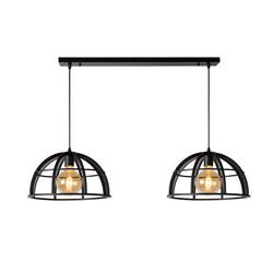 DIKRA - Pendant Lamp - 2xE27 - Black