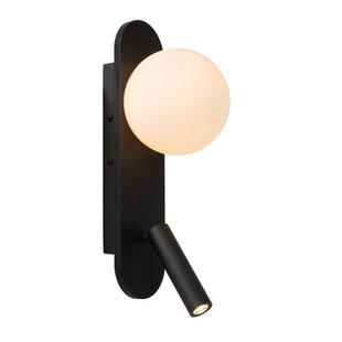 LUCIDE KELLY - Lámpara de noche - LED - 1x3,5W 3000K - Negra