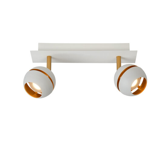 LUCIDE LUCIDE BINARI - Moderne LED Plafondspot met 2x4,5W