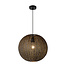 LUCIDE LUCIDE TAHAR - Stylish Black Pendant Light for Indoor Use