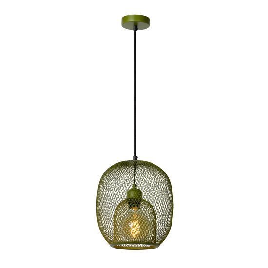 LUCIDE LUCIDE JERREL - Stylish Green Pendant Light