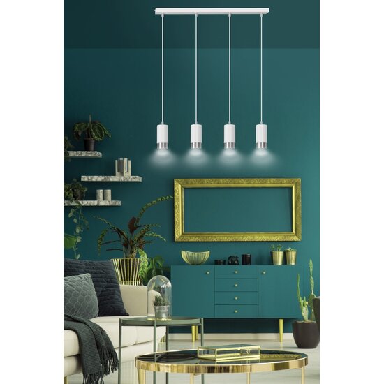 Emibig Emibig FUMIKO 4 Pendant Lamp - Modern design with chrome finish
