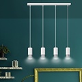Emibig Emibig FUMIKO 4 Pendant Lamp - Modern design with chrome finish