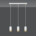 Emibig Emibig FUMIKO 3 WH/GOLD - Lampe suspendue moderne au design élégant