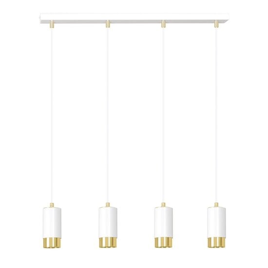Emibig Emibig FUMIKO 4 WH/GOLD - Lampe suspendue moderne pour un look élégant