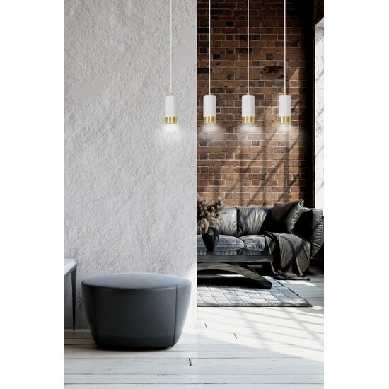 Emibig Emibig FUMIKO 4 WH/GOLD - Lampe suspendue moderne pour un look élégant