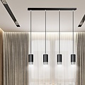 Emibig Emibig FUMIKO 4 Pendant Lamp - Modern design with chrome finish