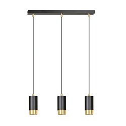 Emibig FUMIKO 3 Hanglamp Zwart/Goud