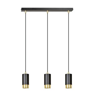 Emibig FUMIKO 3 Pendant Lamp Black/Gold