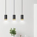 Emibig Emibig FUMIKO 3 Pendant Lamp Black/Gold - Modern design for any space