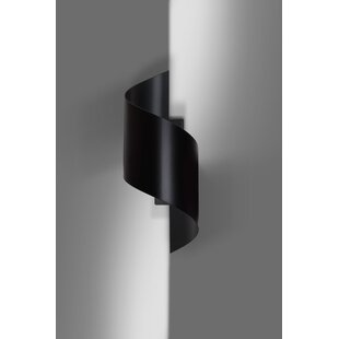 Emibig Spiner Lámpara de Pared Negra