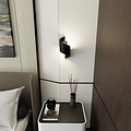 Emibig Emibig SPINER BLACK - Modern wandlamp voor sfeervolle verlichting