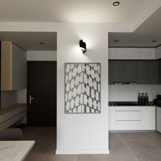 Emibig Emibig SPINER BLACK - Lámpara de pared moderna para una iluminación elegante