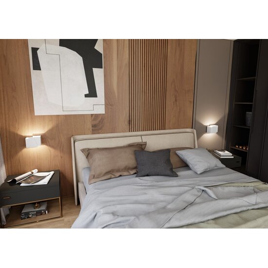 Emibig Emibig Frost White Aplique - Diseño moderno para cualquier habitación