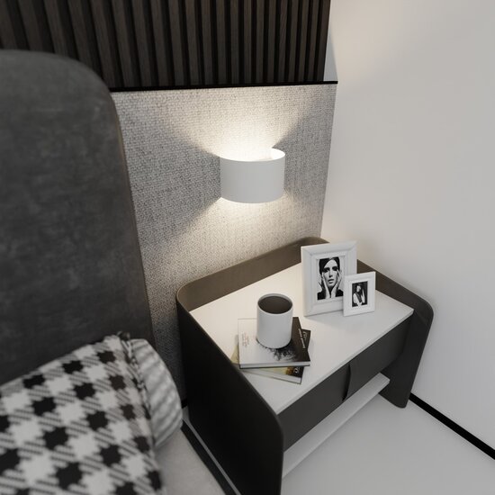 Emibig Emibig FOLD WHITE Lámpara de pared - Diseño moderno para cualquier espacio