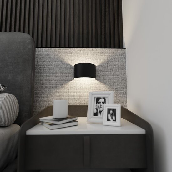 Emibig Emibig Applique murale noire Falun G9 - Design scandinave pour tous les espaces