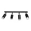 Emibig Emibig HIRO 4 BL/CHROME - Modern ceiling lamp for stylish interiors