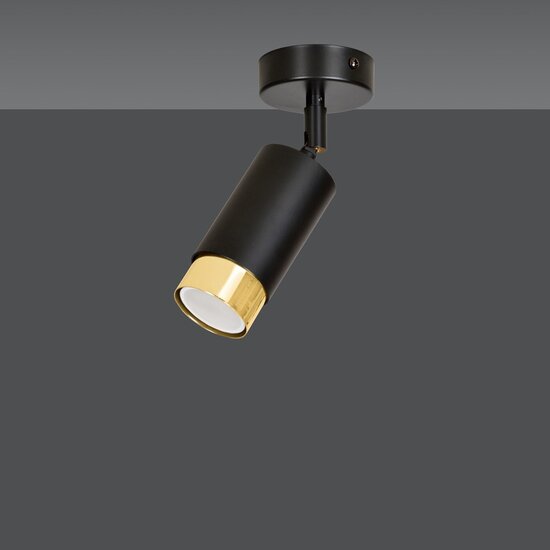Emibig Emibig HIRO 1 BL/GOLD - Moderne Deckenlampe für stilvolle Innenräume