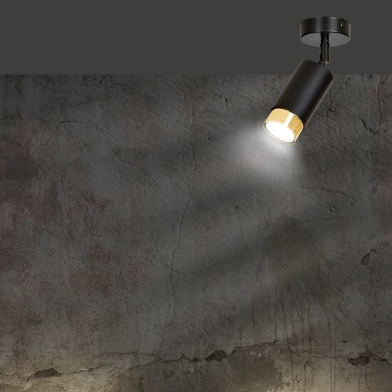 Emibig Emibig HIRO 1 BL/GOLD - Lampe de plafond moderne pour un intérieur élégant