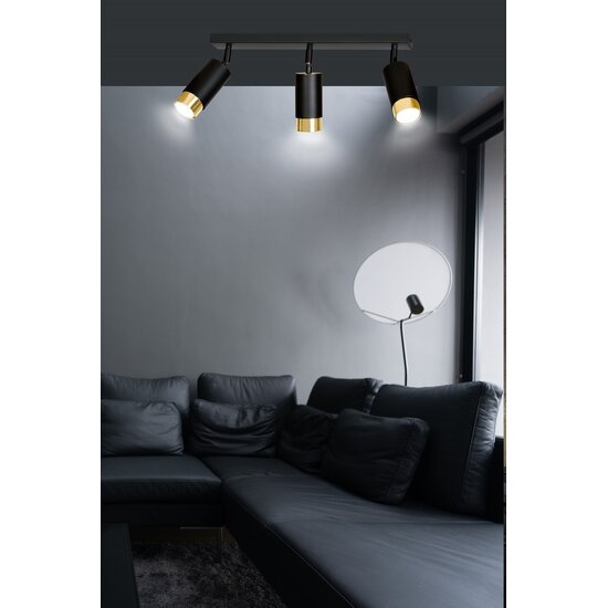 Emibig Emibig HIRO 3 BL/GOLD - Moderne Deckenlampe für stilvolle Beleuchtung