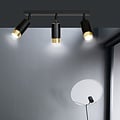 Emibig Emibig HIRO 3 BL/GOLD - Modern ceiling lamp with stylish design