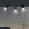 Emibig Emibig HIRO 3 BL/GOLD - Moderne plafondlamp met stijlvol ontwerp