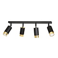 Emibig Emibig HIRO 4 BL/GOLD - Lampe de plafond moderne pour un éclairage élégant
