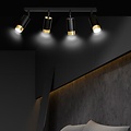 Emibig Emibig HIRO 4 BL/GOLD - Modern ceiling lamp for stylish lighting