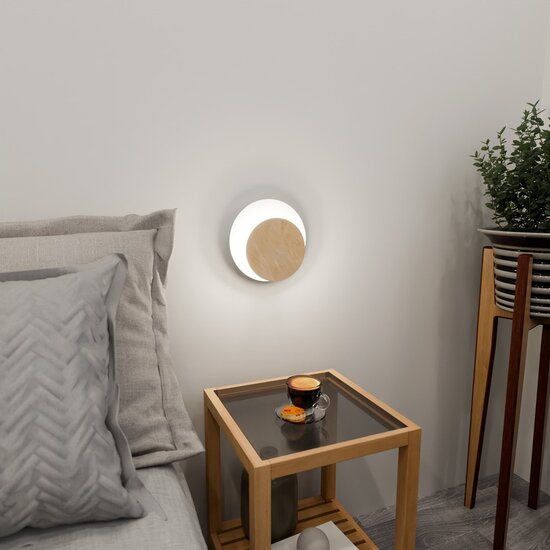 Emibig Emibig CIRCLE 1A WHITE - Applique murale élégante pour tous les espaces