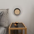 Emibig Emibig CIRCLE 1A BLACK - Scandinavian wall lamp made of steel
