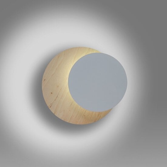 Emibig Emibig CIRCLE 1B Witte Wandlamp - Scandinavisch Design voor Elke Ruimte