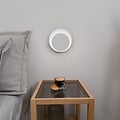 Emibig Emibig CIRCLE 1C WHITE - Applique murale scandinave en acier laqué