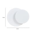 Emibig Emibig CIRCLE 1C BLANCO - Lámpara de pared de diseño escandinavo