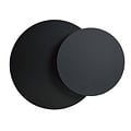 Emibig Emibig CIRCLE 1C BLACK - Applique murale scandinave en acier laqué