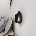 Emibig Emibig CIRCLE 1C BLACK - Stylish wall lamp for any space