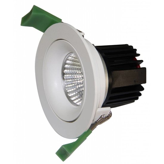 Fantasia Tetiz recessed downlight 85mm for GU10 spot or separate LED module, white
