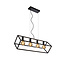 LUCIDE LUCIDE FABIAN - Hanglamp - 4xE27 - Zwart - Perfect voor sfeervolle binnenverlichting